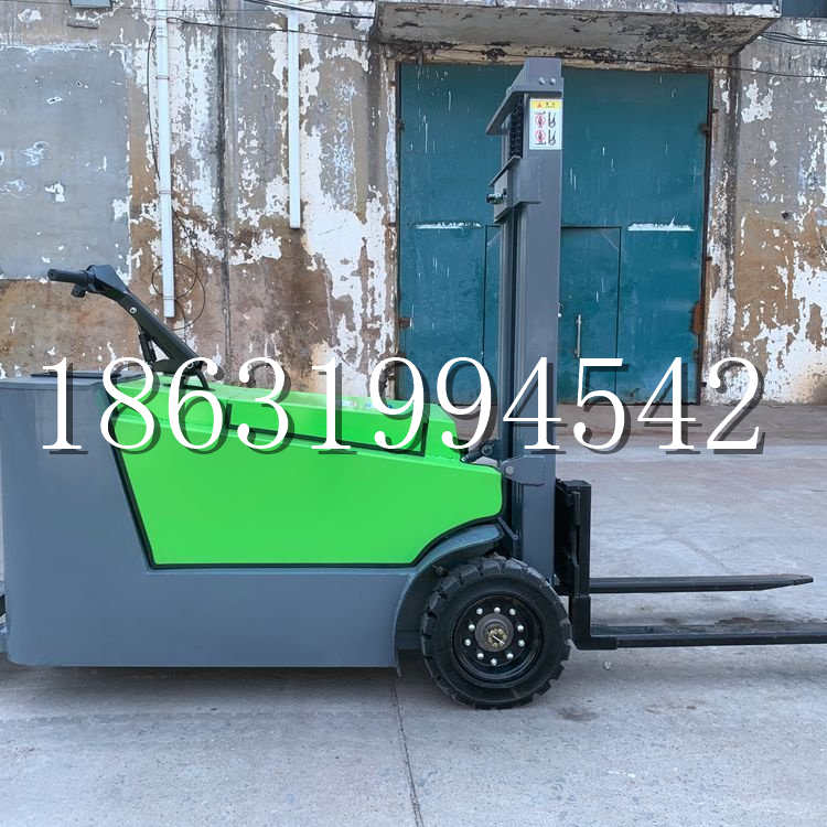 通河县小型电动叉车1吨2吨步行站驾式电瓶堆高充电装卸车液压升降车铲车